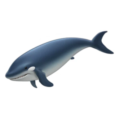 Baleine cheval sticker