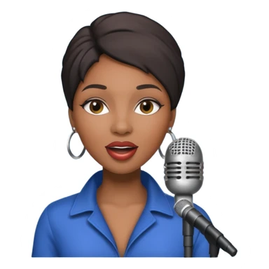 Moncia R&B singer sticker