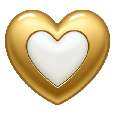 heart fully repaired sealed with gold no visible cracks sticker