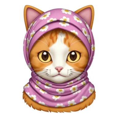 Hijab Cat sticker