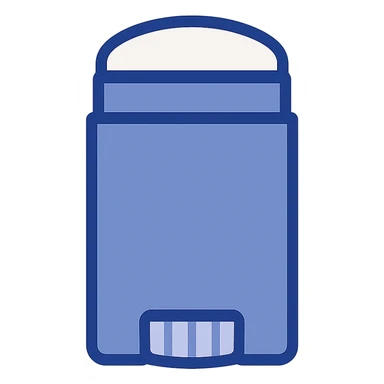simple and clean deodorant stick with no text or label sticker