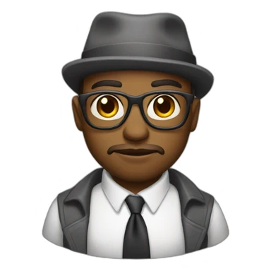 Educated gangsta wannabe sticker