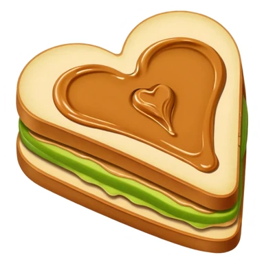 apple slice with peanut butter sticker