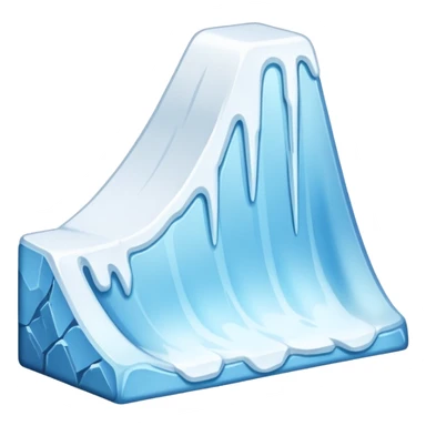 snow slope kicker sticker
