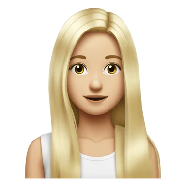 Garçon blanc cheveux blond avec fille blanche cheveux long blond lisse Garçon blanc cheveux blond lisse couple avec fille blanche cheveux long lisse blond  sticker