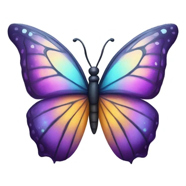 magic butterfly  sticker