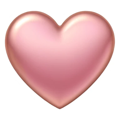 I need a pink and rose gold Heart emoji sticker