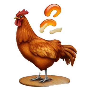 BBQ chicken sticker