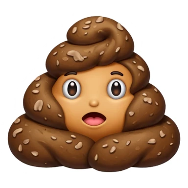 a poop sticker