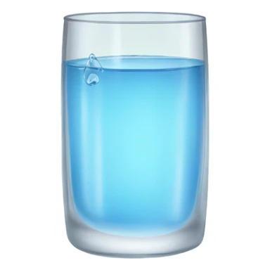 Glass of water  sticker