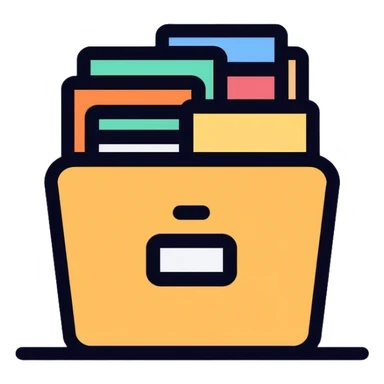 filing cabinet for organization sticker