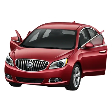 Red Buick verano sticker
