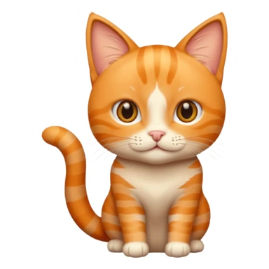 chat qui dit bonjours  sticker