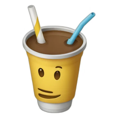 mate and straw cup southamerican tee sticker