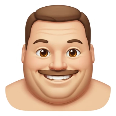 Hefty Guy sticker