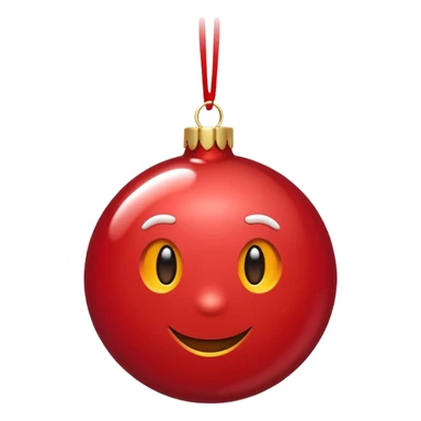 Christmas emoji sticker