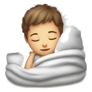Child sleep  sticker