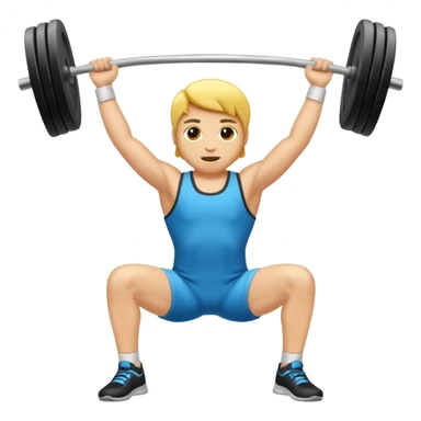 Mancuerna de gimnasio vista desde el ángulo derecho  sticker