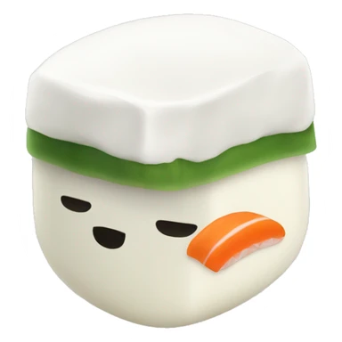 Sushi white sauce  sticker