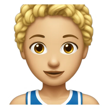 fille maillots sticker