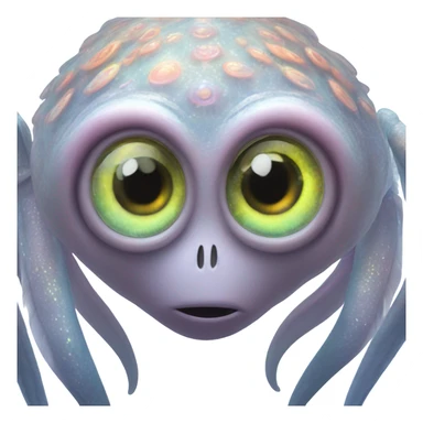 lucid alien sticker