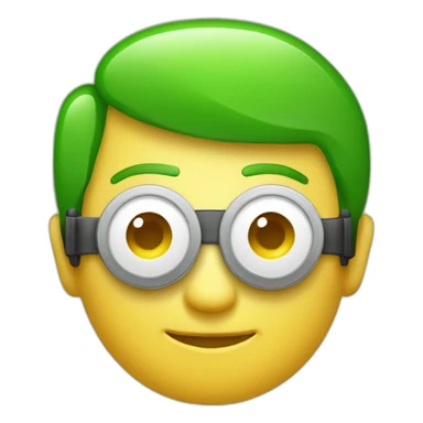 Camera green style Android zoom x1000 sticker