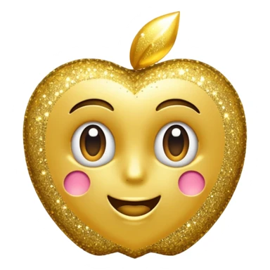 13 number glitter sticker