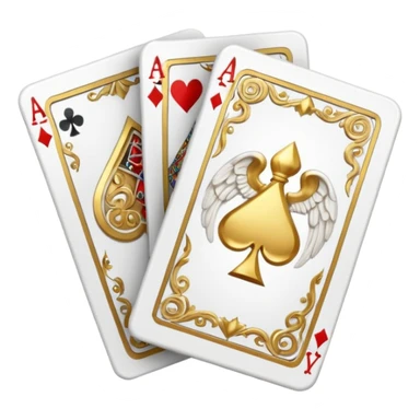 Angels and aces sticker