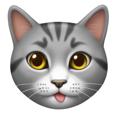 Une chatte avec un carotte  sticker