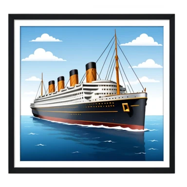 titanic sticker