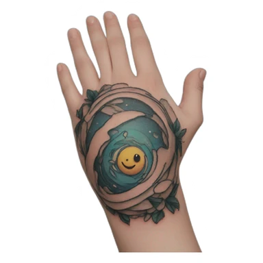 arm tattoo sticker