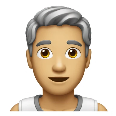 Carita con la ceja levantada sticker