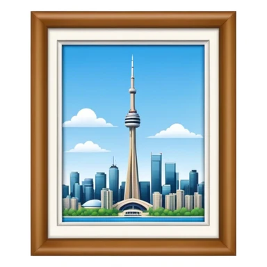 toronto tower sticker