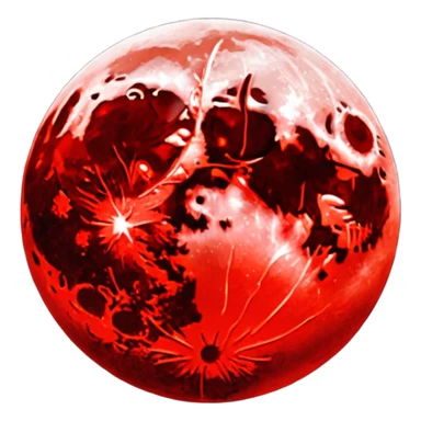 BLOOD MOON sticker