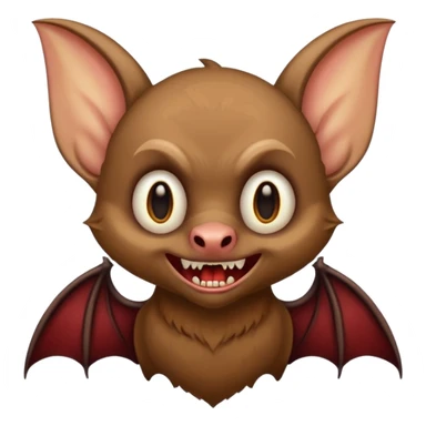Vampire bat sticker