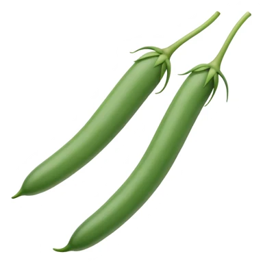 Haricot vert long sticker