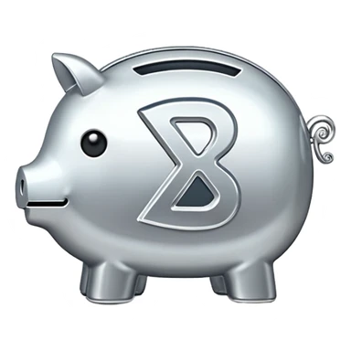 glitter white symbol bank sticker