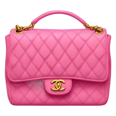 pink chanel bag  sticker