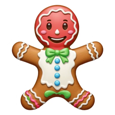 Gingerbread man  sticker