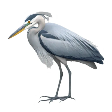 Heron sticker