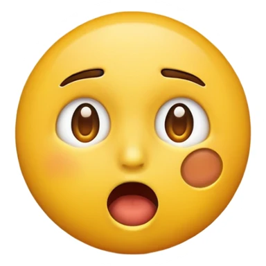 retarded yellow face emoji sticker