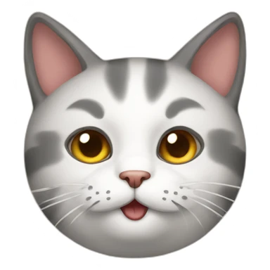 cat very hungry sticker