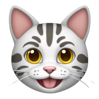 Gato sonriendo  sticker