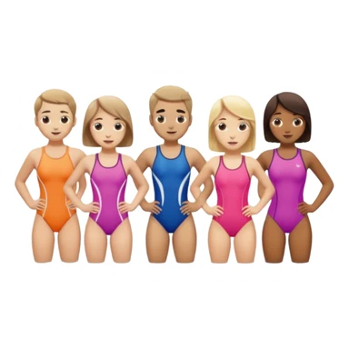 swim team sticker