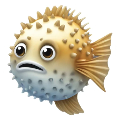 a blowfish sticker