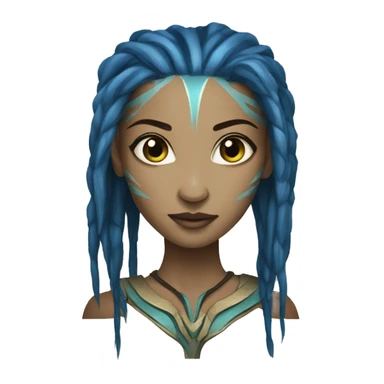 neytiri from avatar sticker