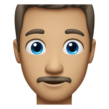 dad with blue eyes  sticker