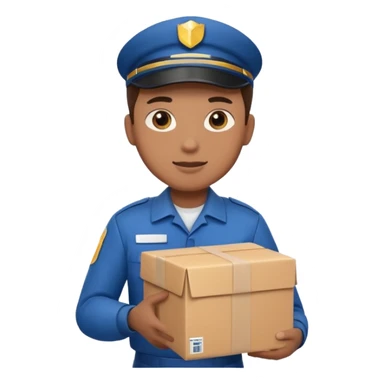 Delivery Courier sticker