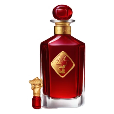 A bottle of Baccarat Rouge 540 sticker