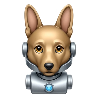 Robot  🤖 German Shepherd sticker